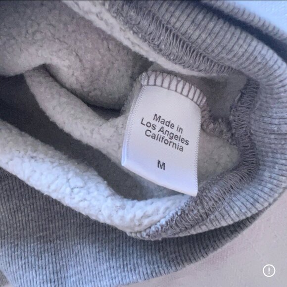 Clare V. Channel Quilted Crew Neck Sweatshirt - Picture 10 of 10